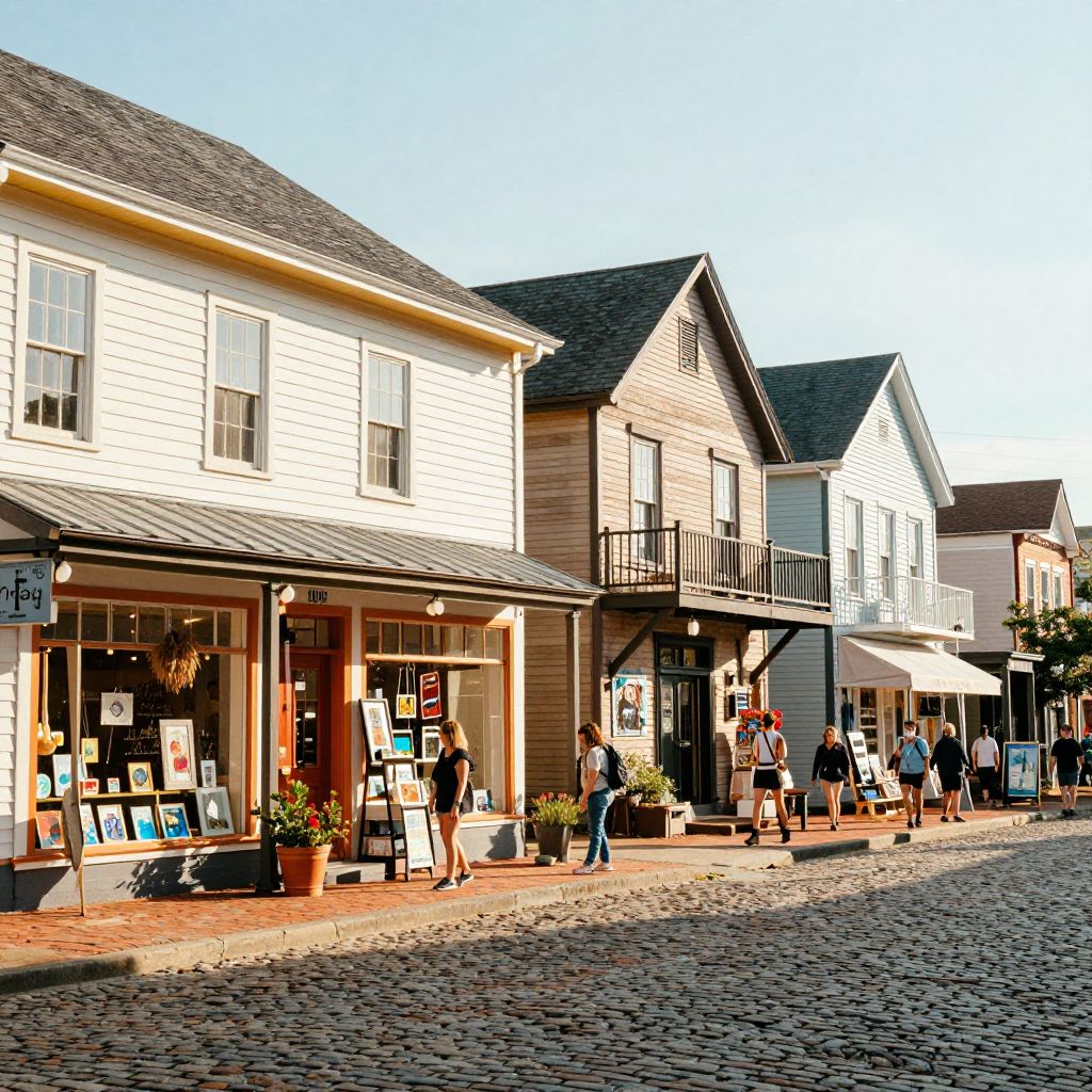 Historic downtown Southport