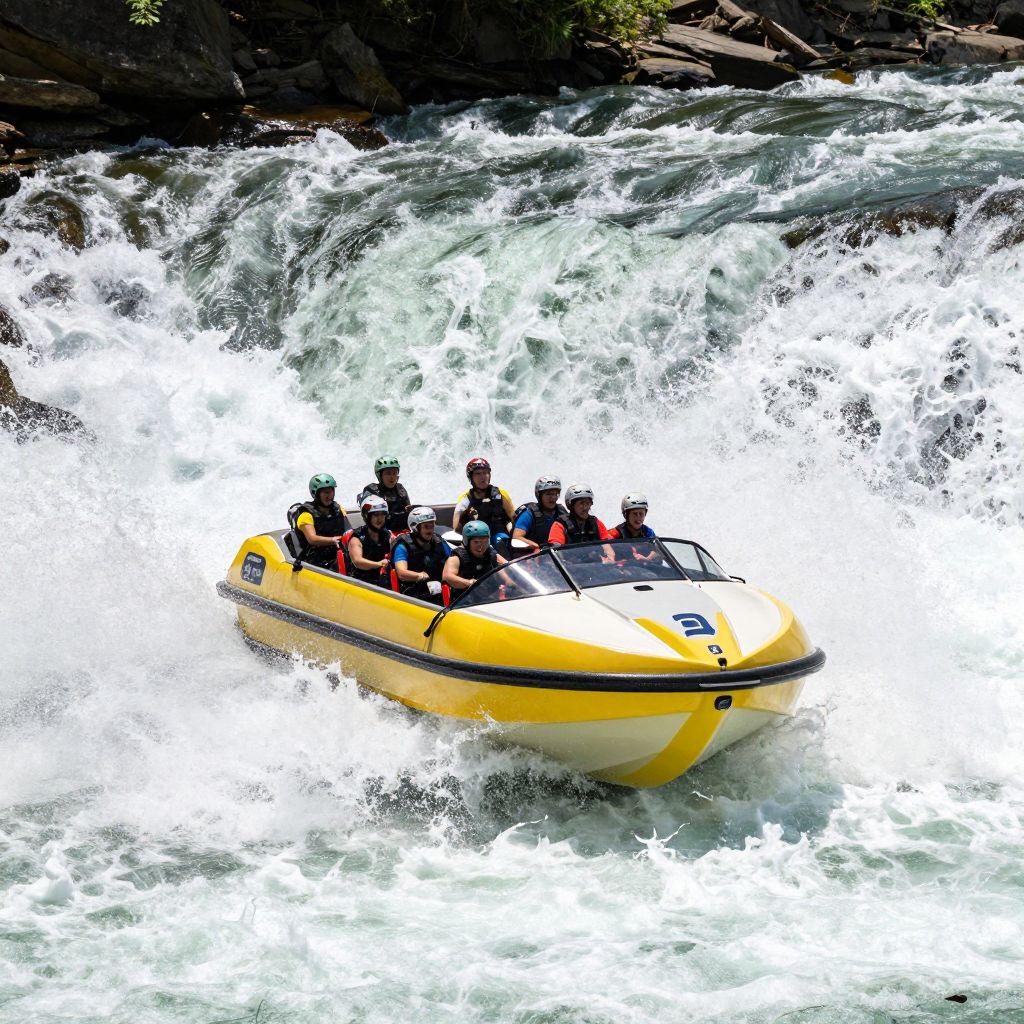 Jet Boat Tour of Reversing Falls