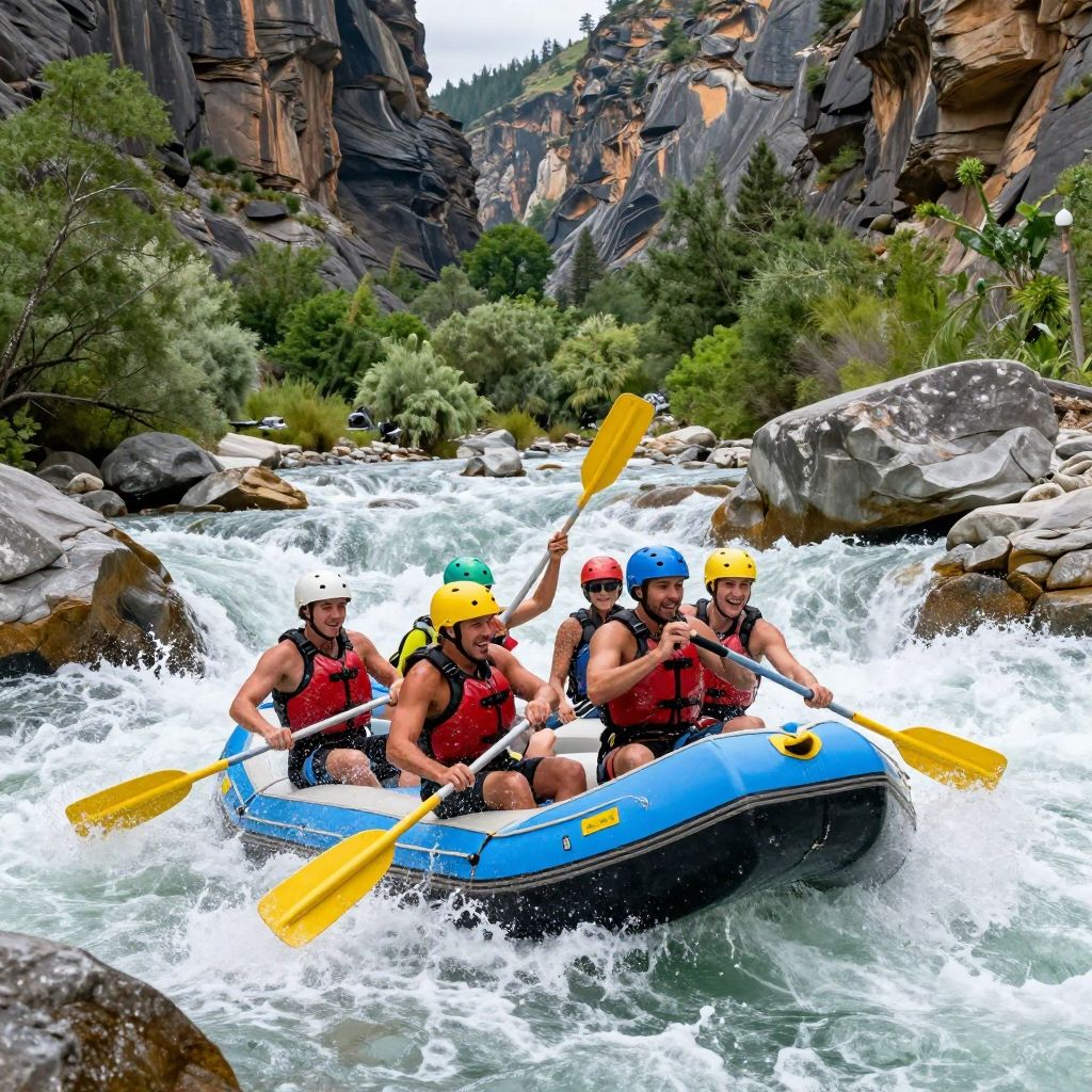 Whitewater Rafting on the Salmon River
