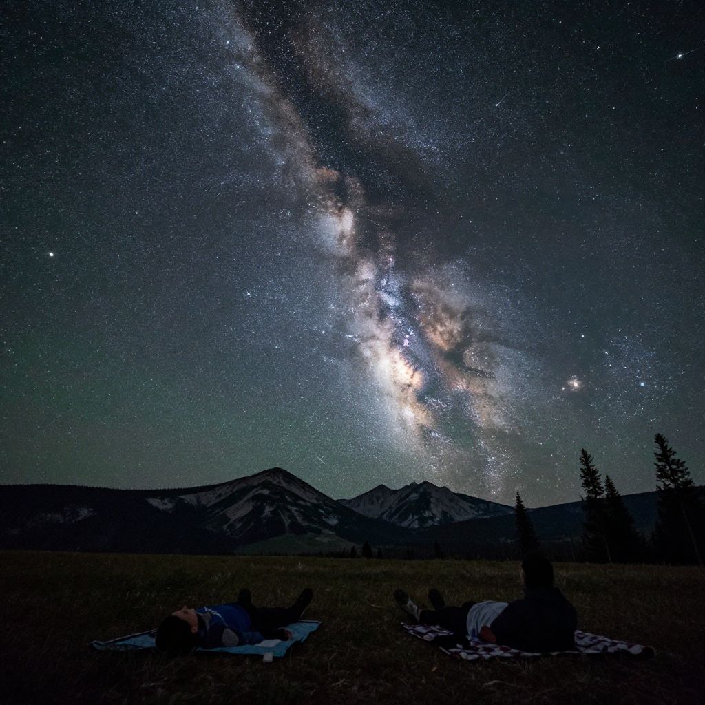 Stargazing in Sawtooth Dark Sky Reserve