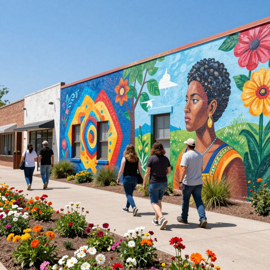 Flower & Mural Walk