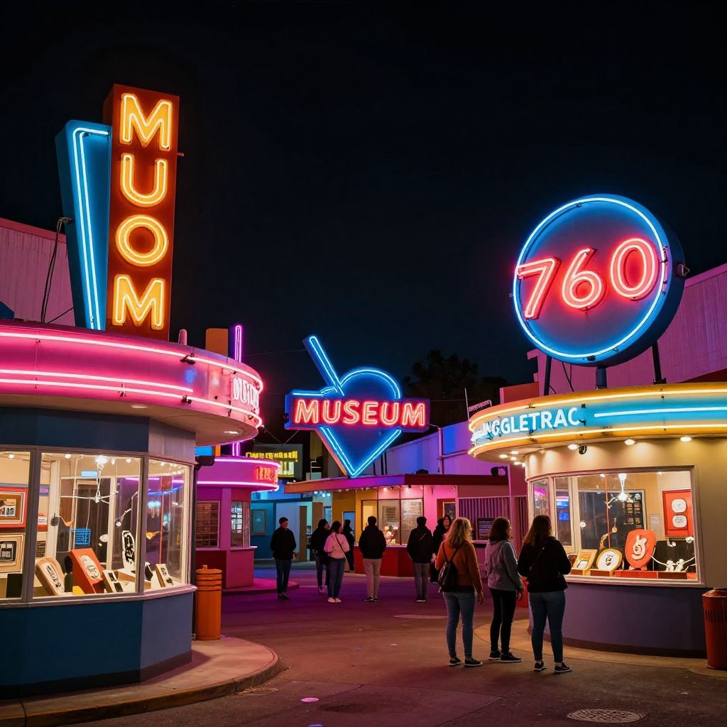 Neon Museum in Warsaw