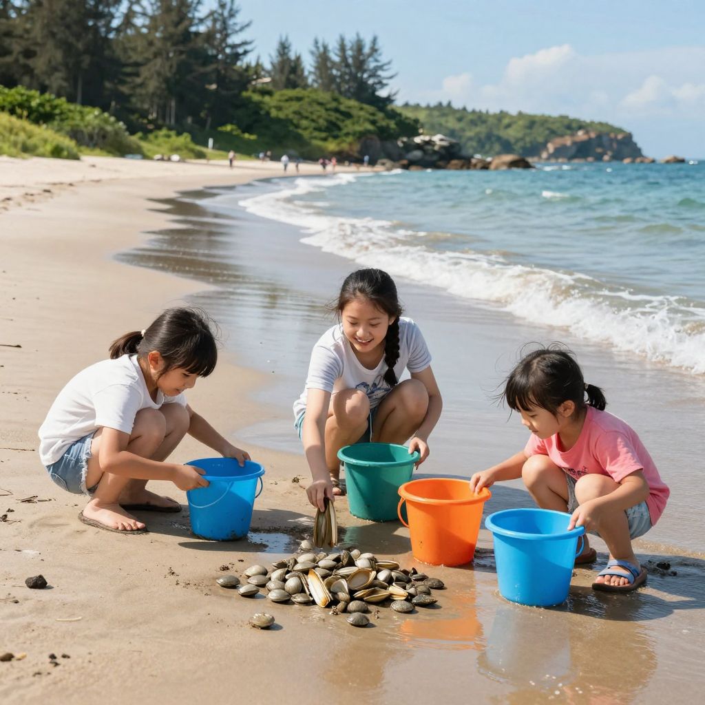 Razor Clamming at Twin Harbors State Park