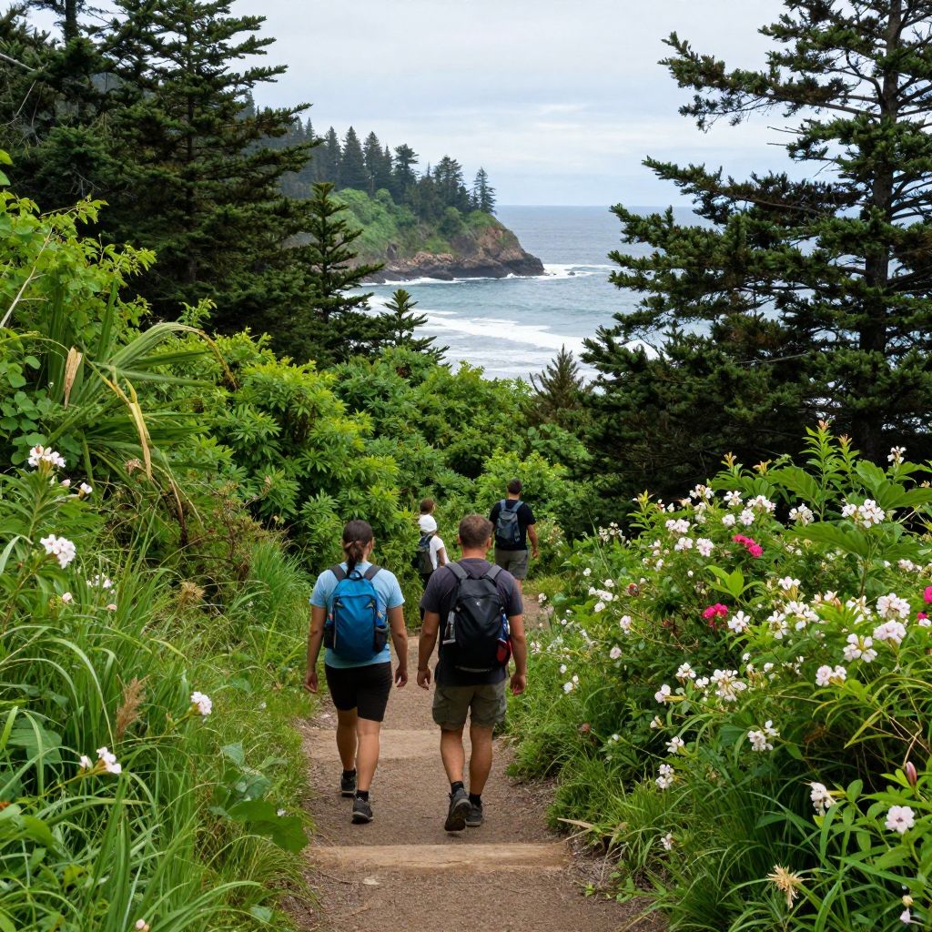 Hiking in Twin Harbors State Park