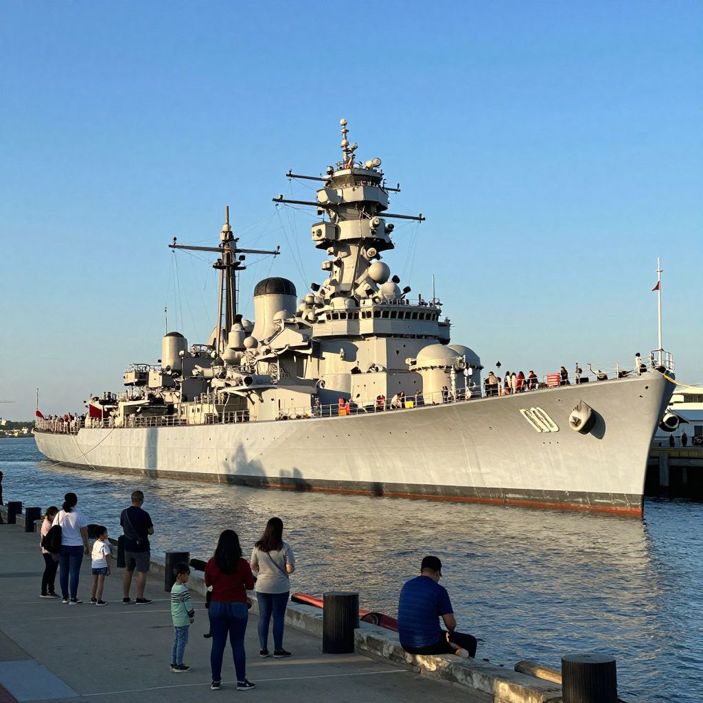 USS North Carolina Battleship