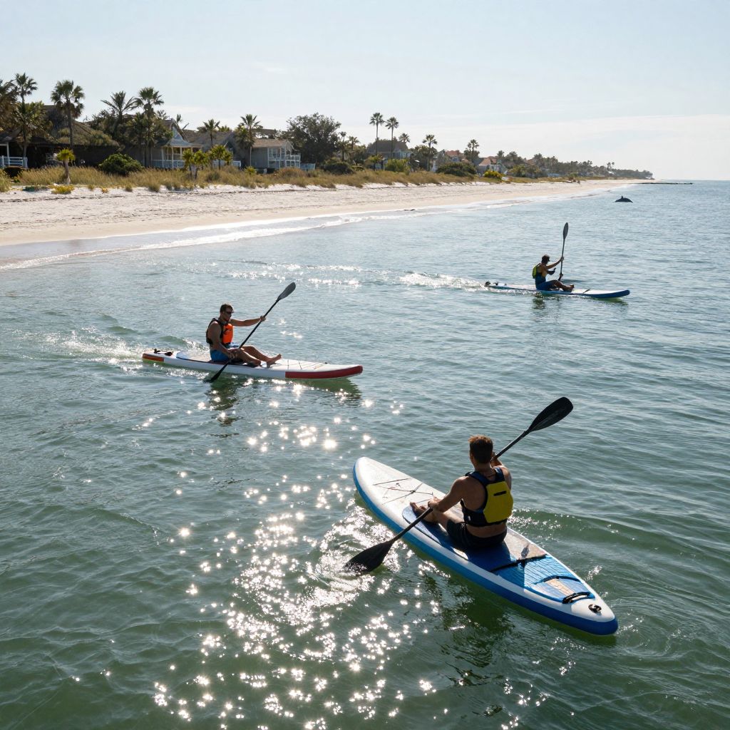 Kayaking at Carolina Beach