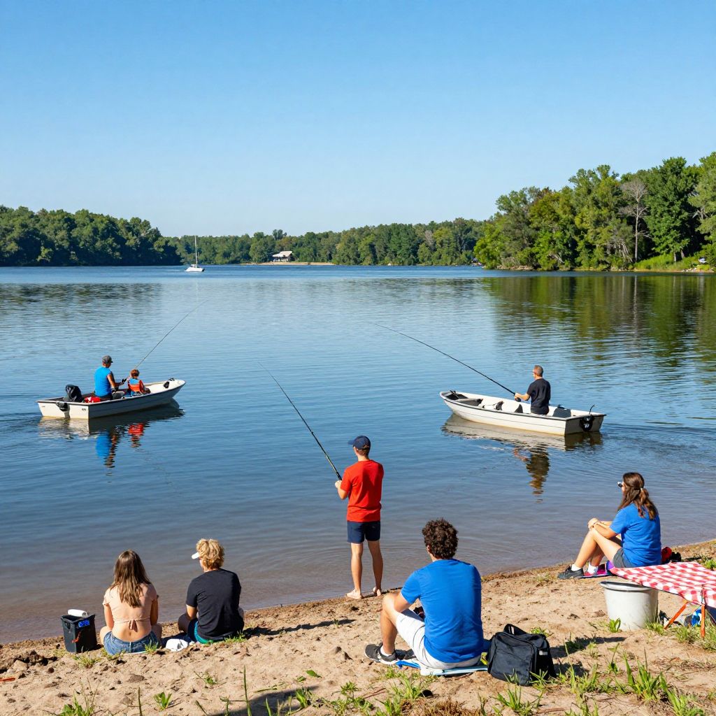 Water Activities at Eleven Mile State Park