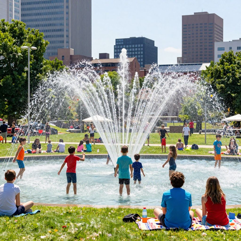 Pack Square Park / Splasheville