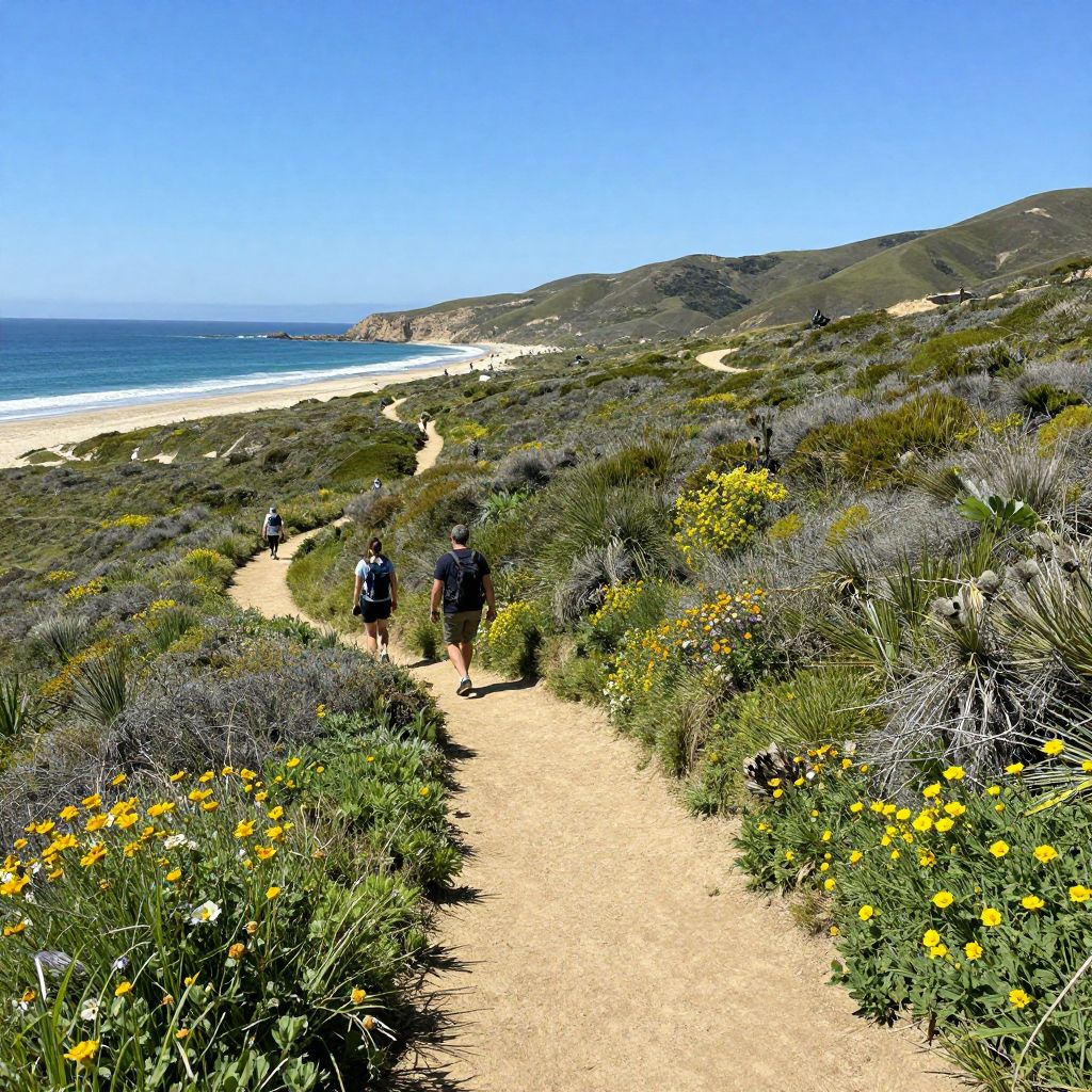 Hike the Scenic Trails at Crystal Cove State Park