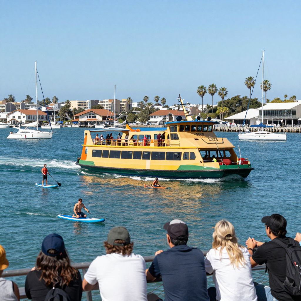 Ride on the Balboa Island Ferry