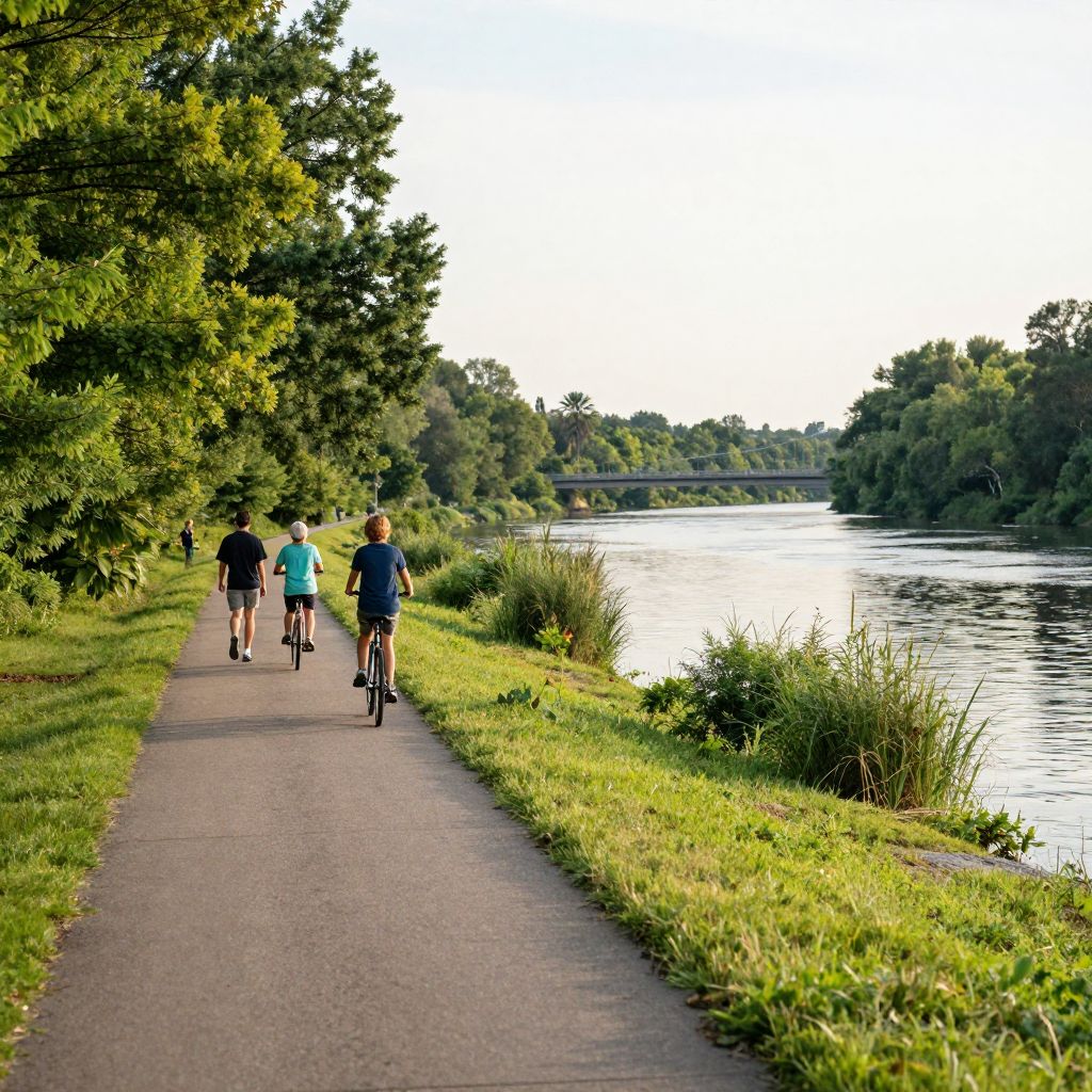 Clayton River Walk on the Neuse
