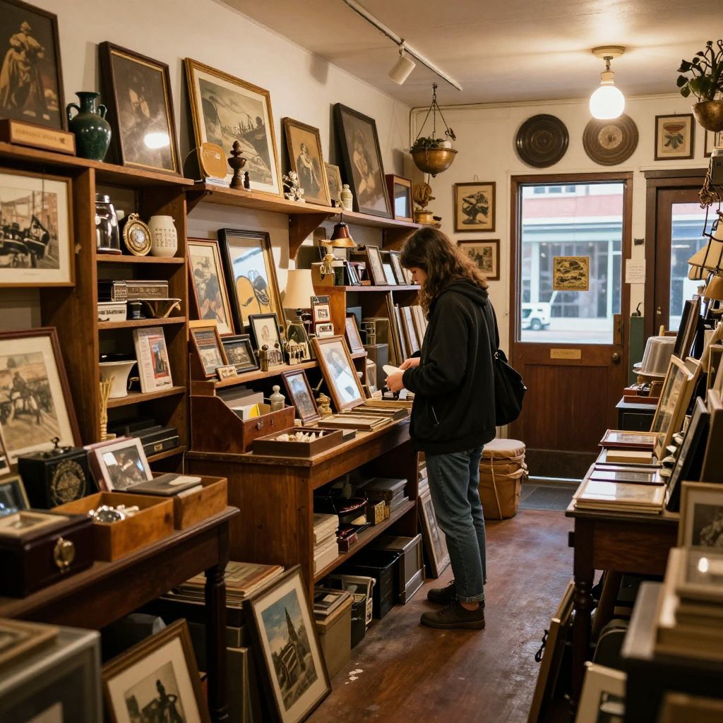 Antiquing in Downtown/Crosstie Area
