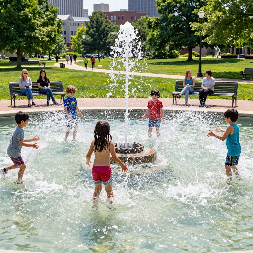 Scioto Mile Fountain