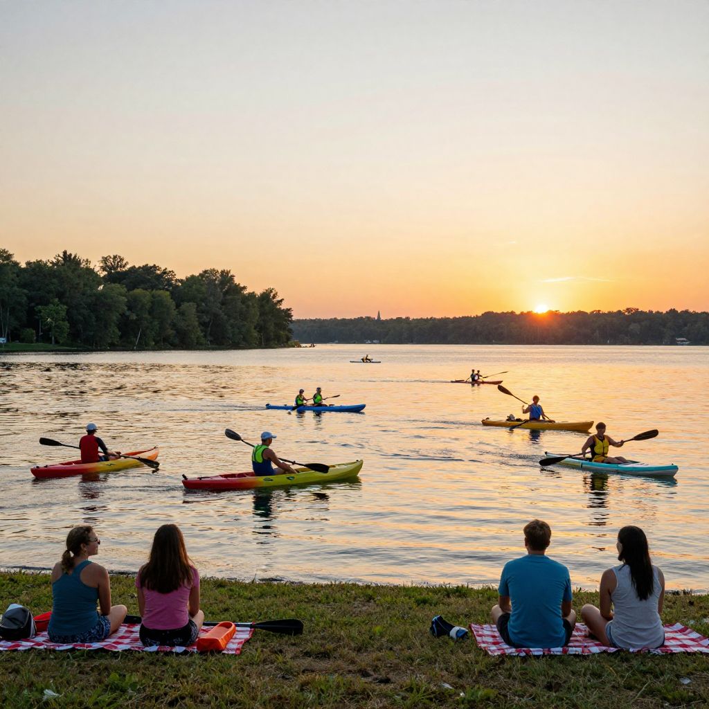 Boating on Lake Norman