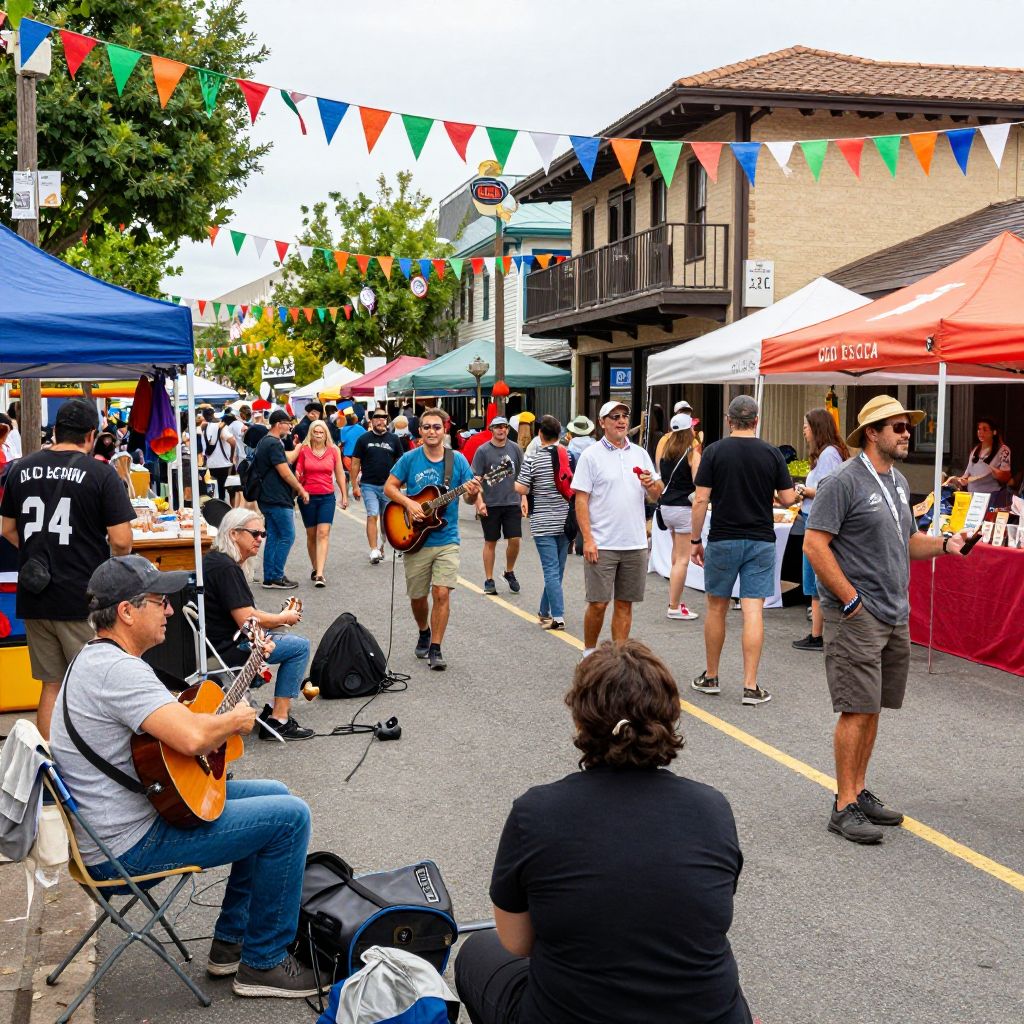 Festivals in Old Town Eureka
