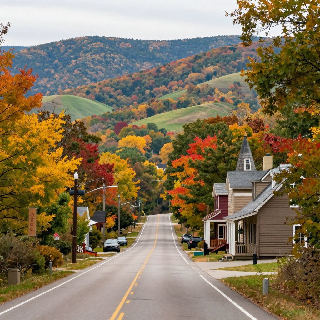 Scenic Drive to Hot Springs National Park