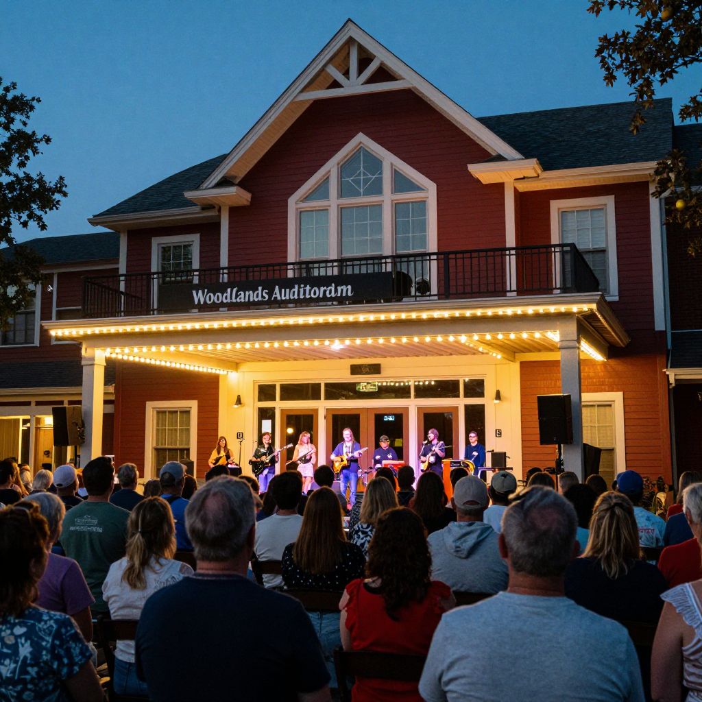 Performance at the Woodlands Auditorium