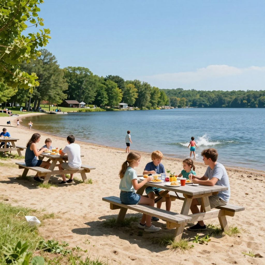 Picnic at Recreation Lakes