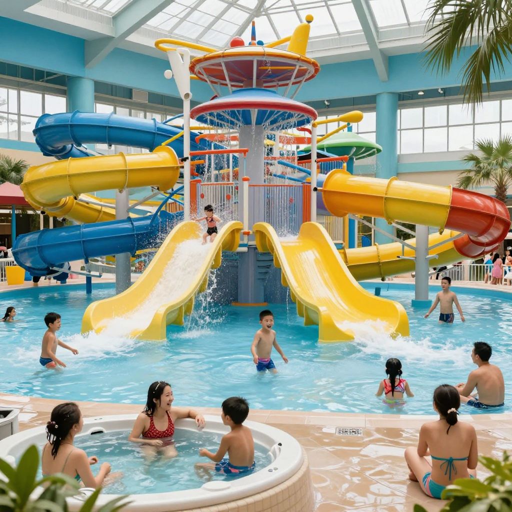 Indoor Water Park at Split Rock Resort