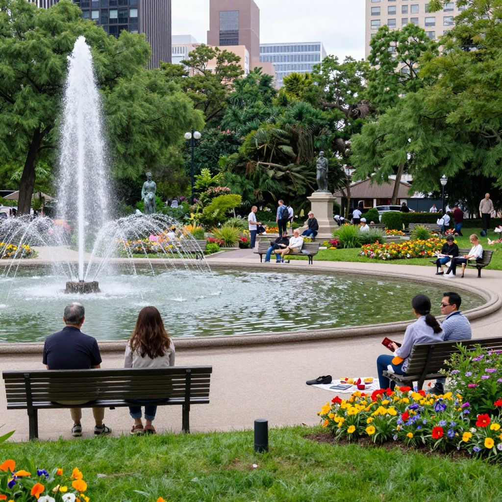 Relax at Triangle Park
