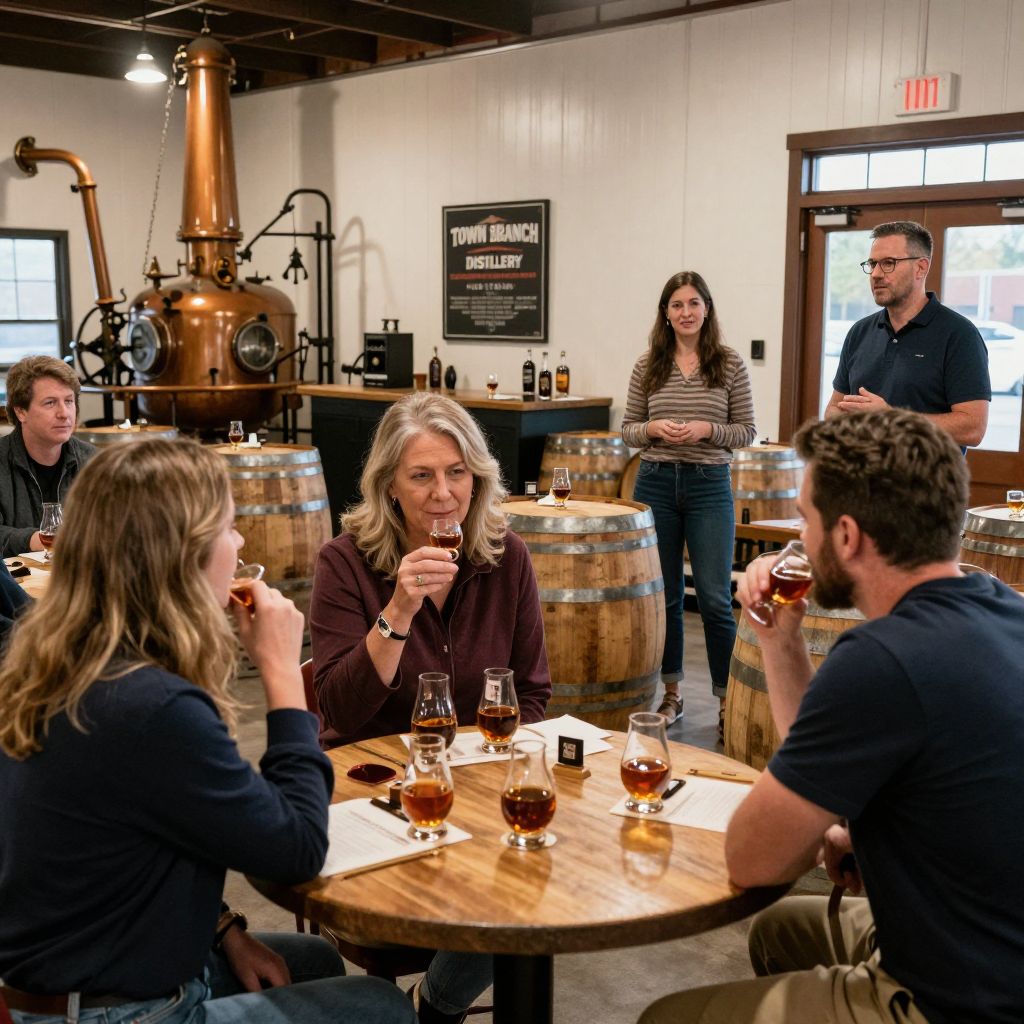 Enjoy a Bourbon Tasting Tour at Town Branch Distillery