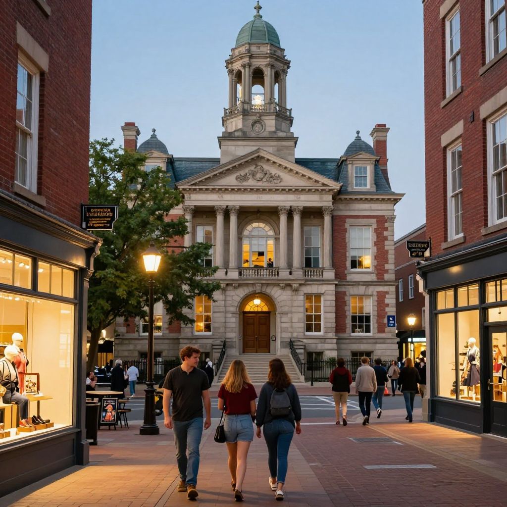 Take a Romantic Walk in Downtown Lexington