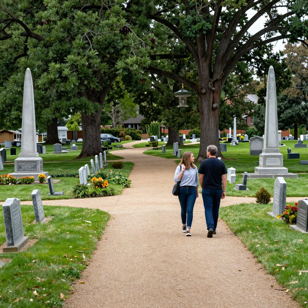 Walk Through the Landscaped Grounds of Lexington Cemetery