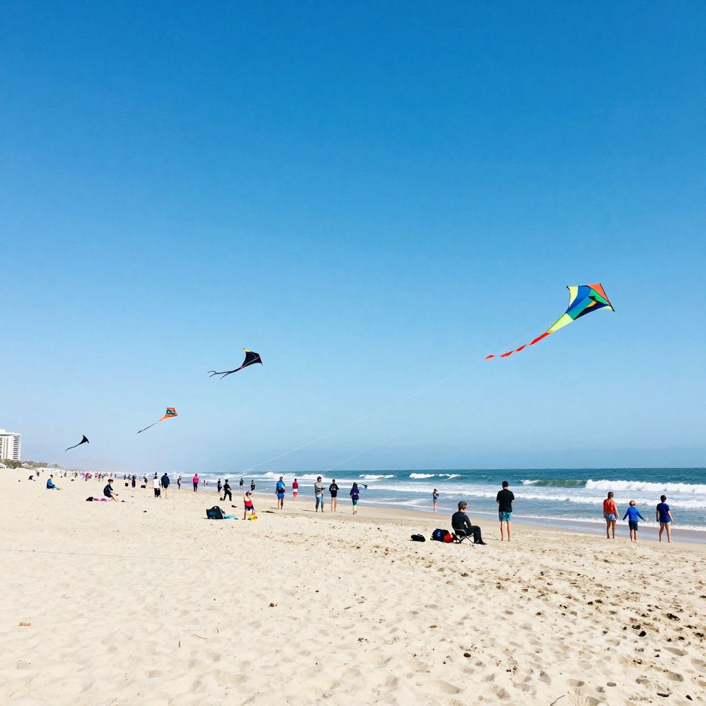Flying Kites at Long Beach Peninsula