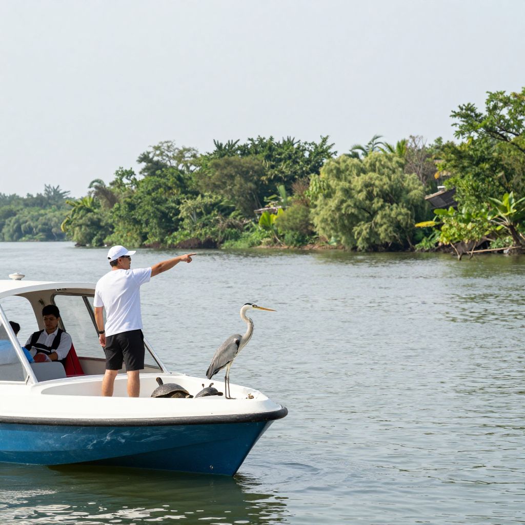 Boat tour on the Magnolia River