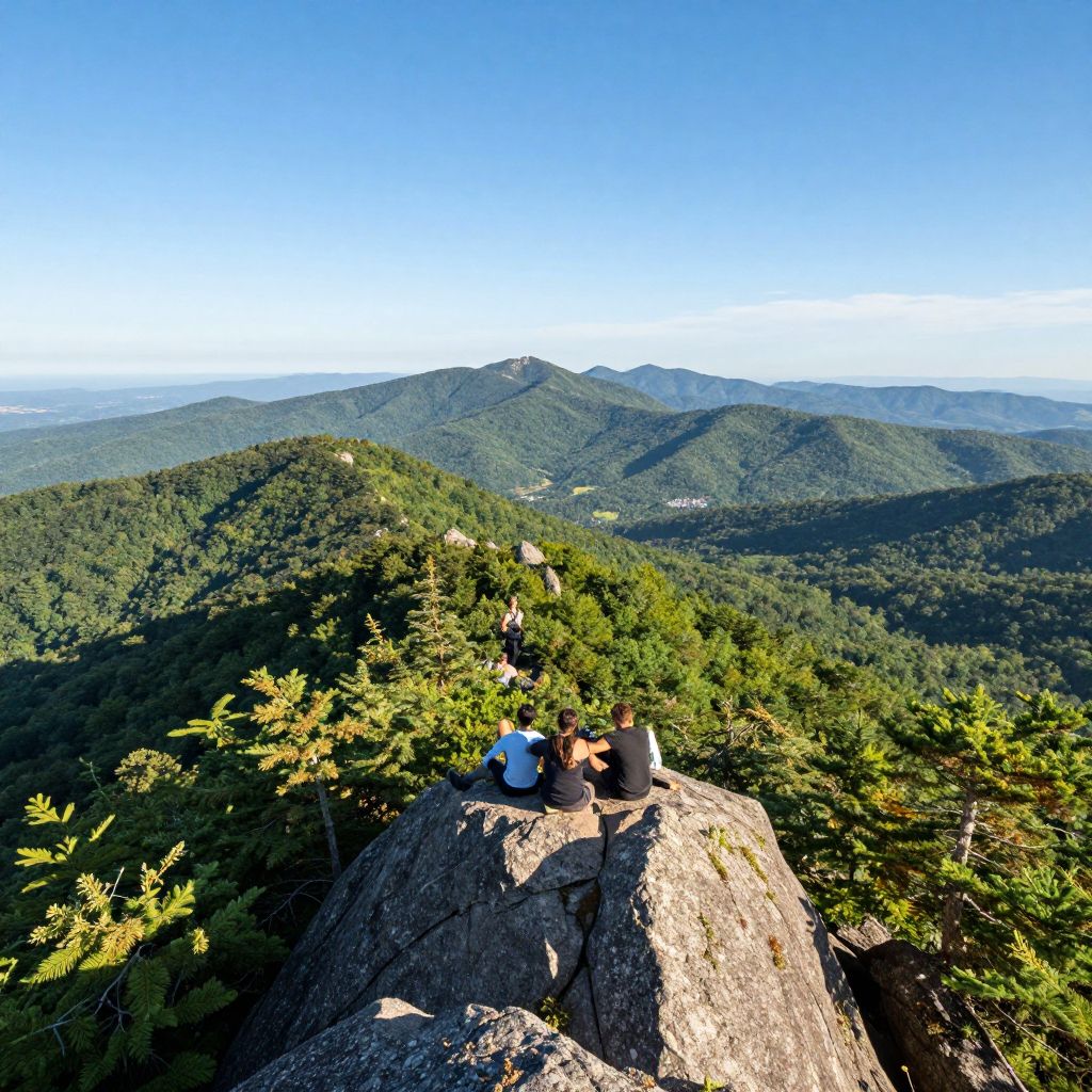 Hiking Big Bald