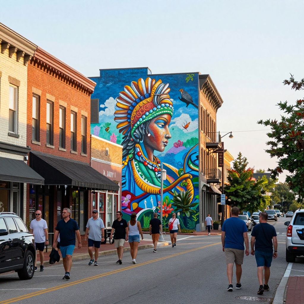Downtown Mount Airy Murals