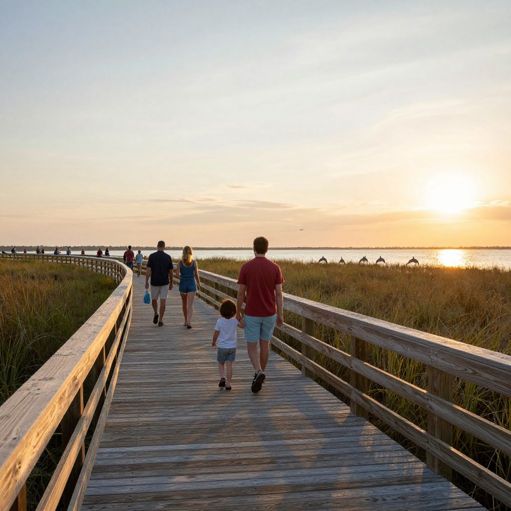 Shem Creek Boardwalk