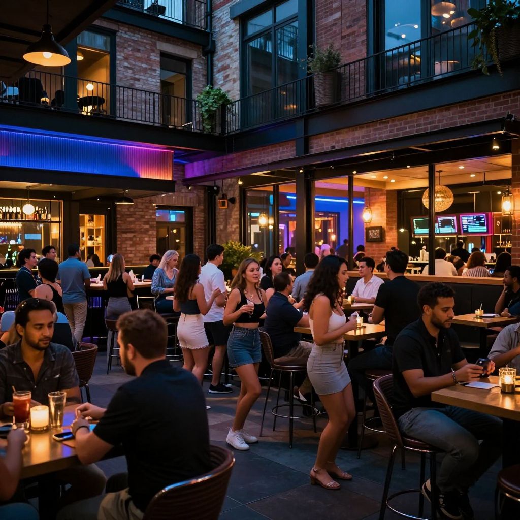 Nightlife in The Gulch