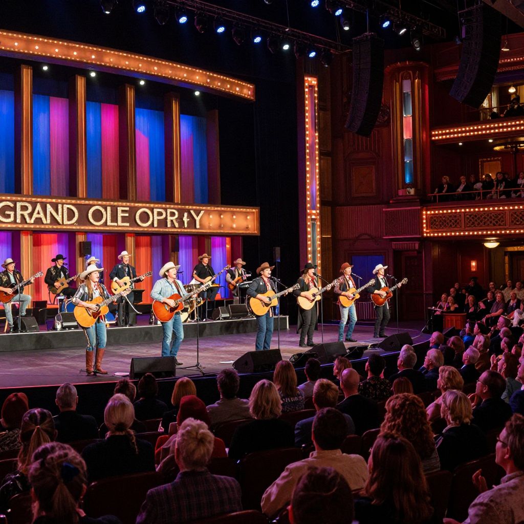 Show at Grand Ole Opry