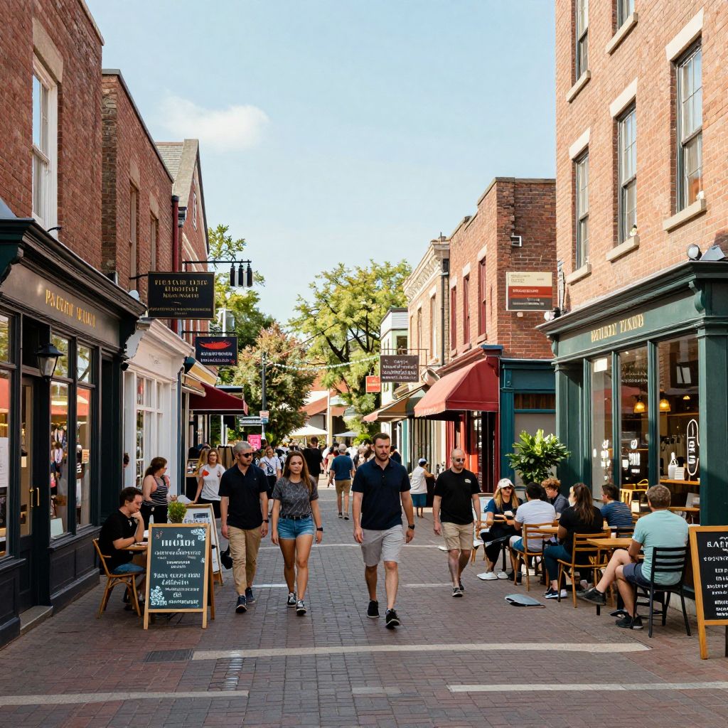 Shopping and Dining in Downtown New Bern
