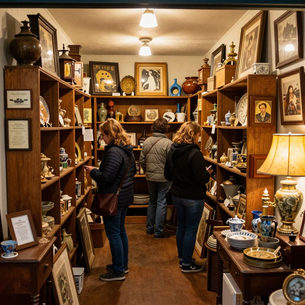 Antique Shops and Galleries