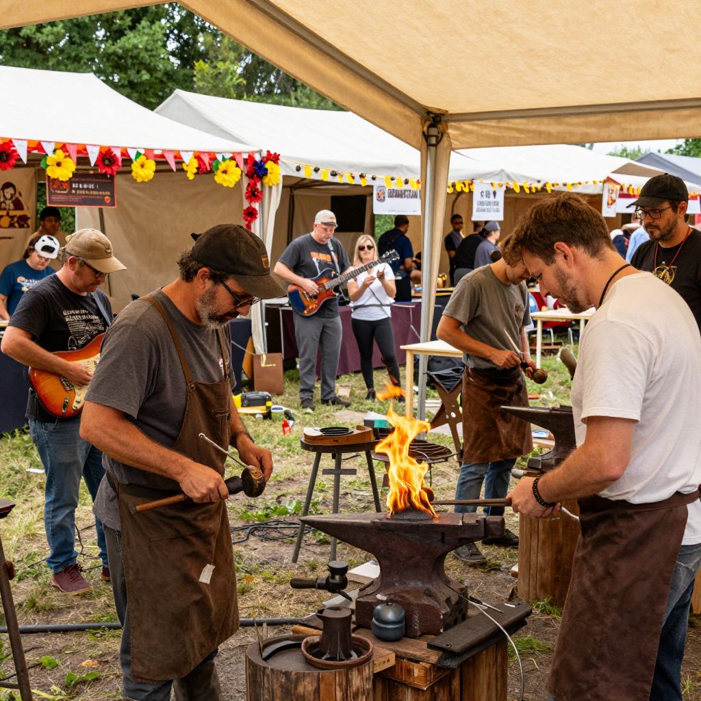 Fire on the Mountain Blacksmith Festival