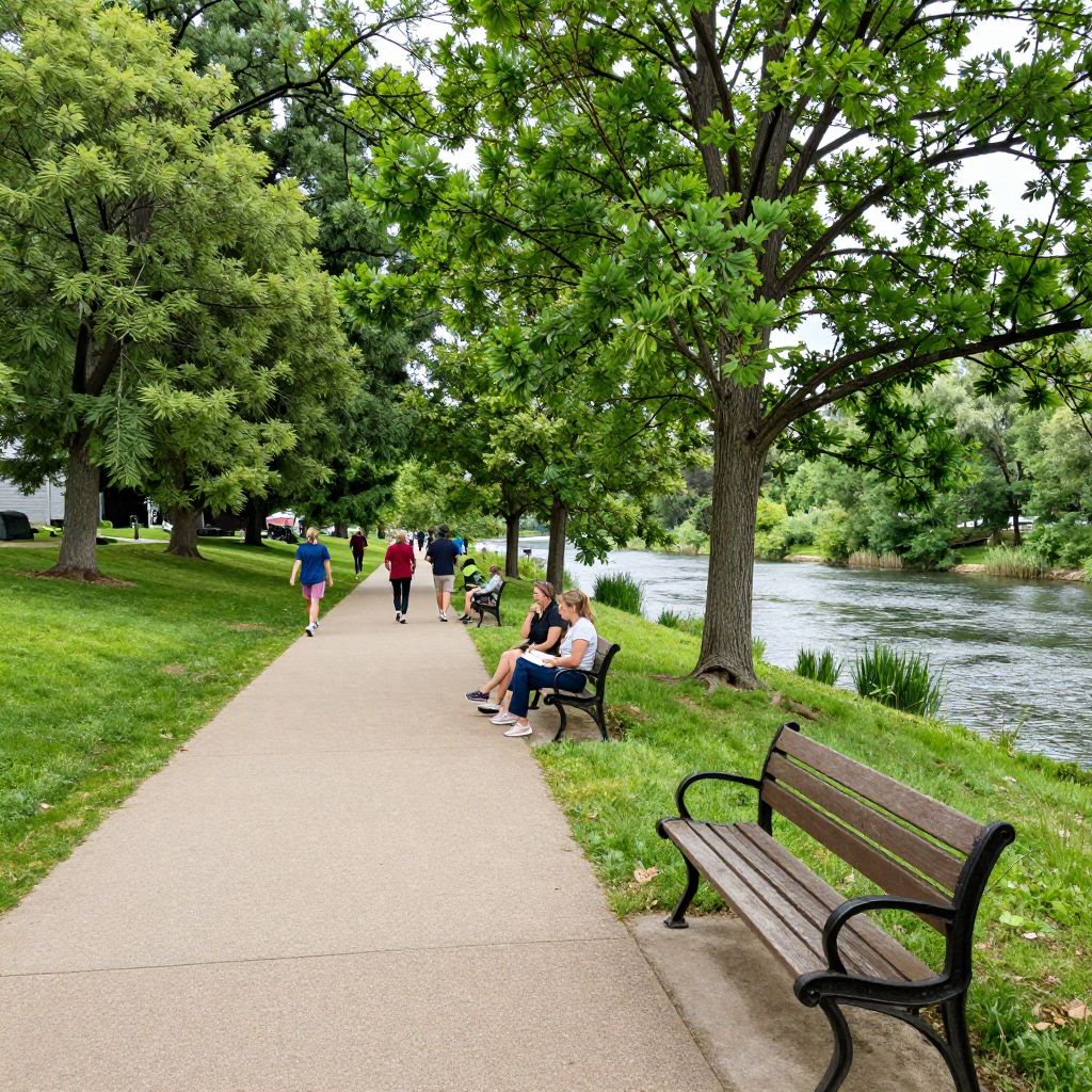Parks along the Clinton River