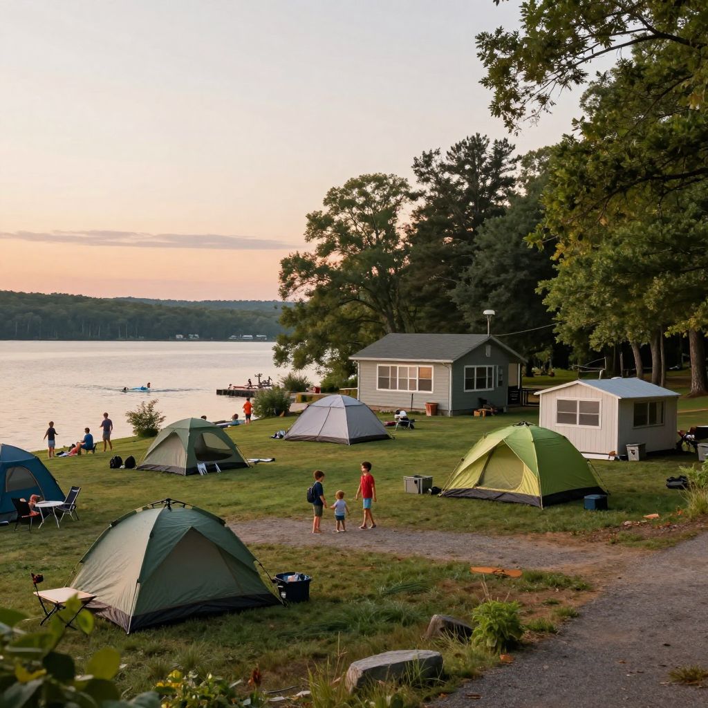 Lake Waramaug State Park Campground